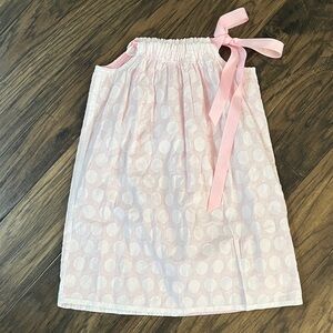Pink Polka Dot Kids Dress